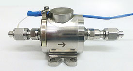 Latch valve.
