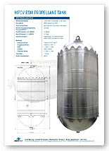 2100 litre bipropellant tank Brochure