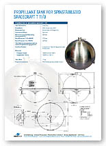 218 litre propellant tank brochure