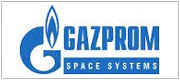 Gazprom logo.