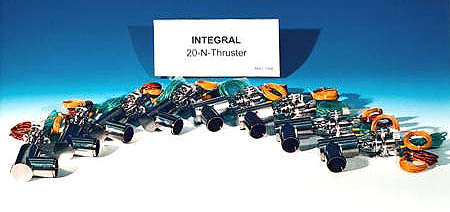 Integral 20 N hydrazine thrusters