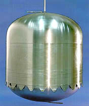 Bipropellant surface tension tank